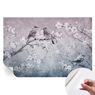 Papier peint photo autocollant Nature subtile pour chambre