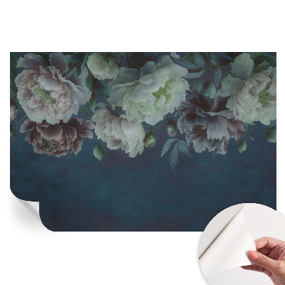 Papier peint autocollant pour le salon élégance florale