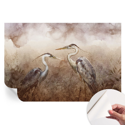 Papier peint photographique autocollant Oiseaux élégants