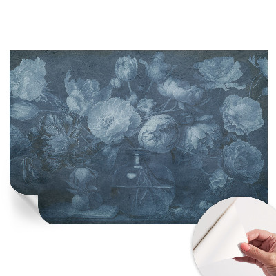 Papier peint photographique autocollant composition florale