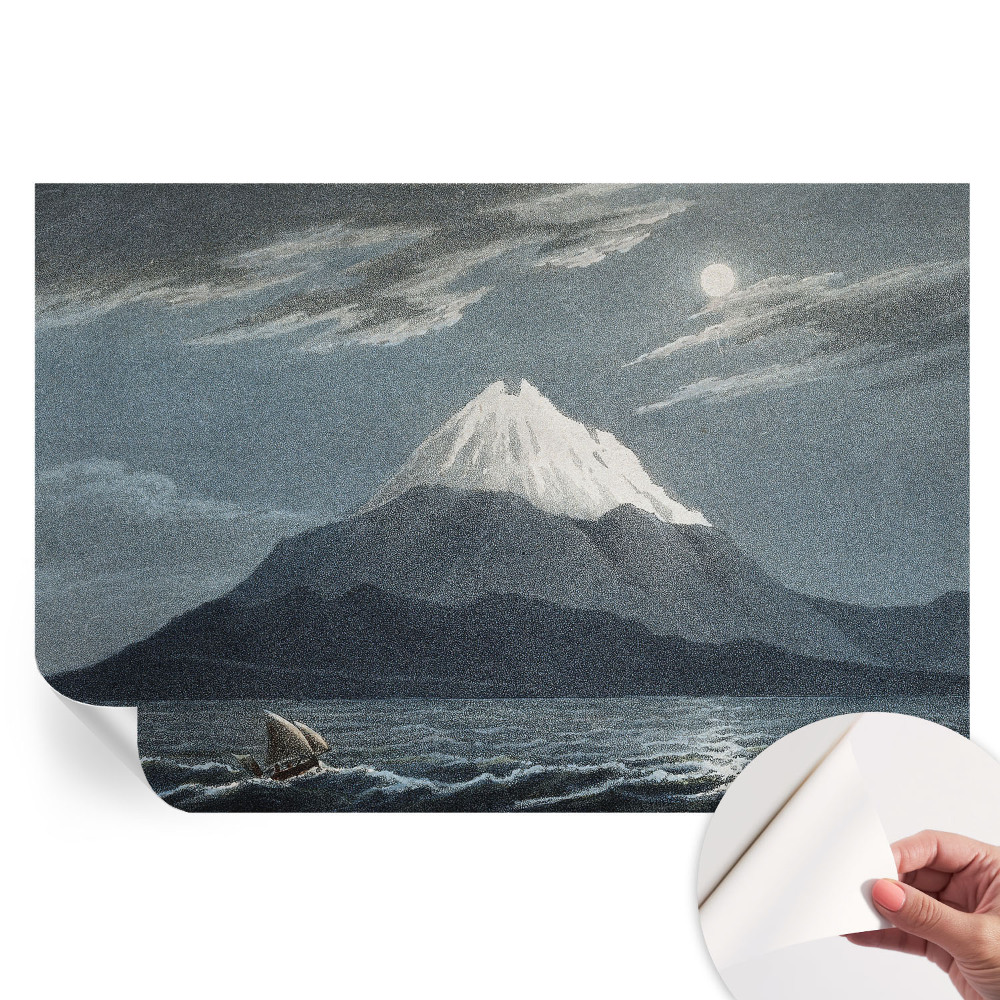Papier peint photo autocollant Nuit au clair de lune pour la chambre