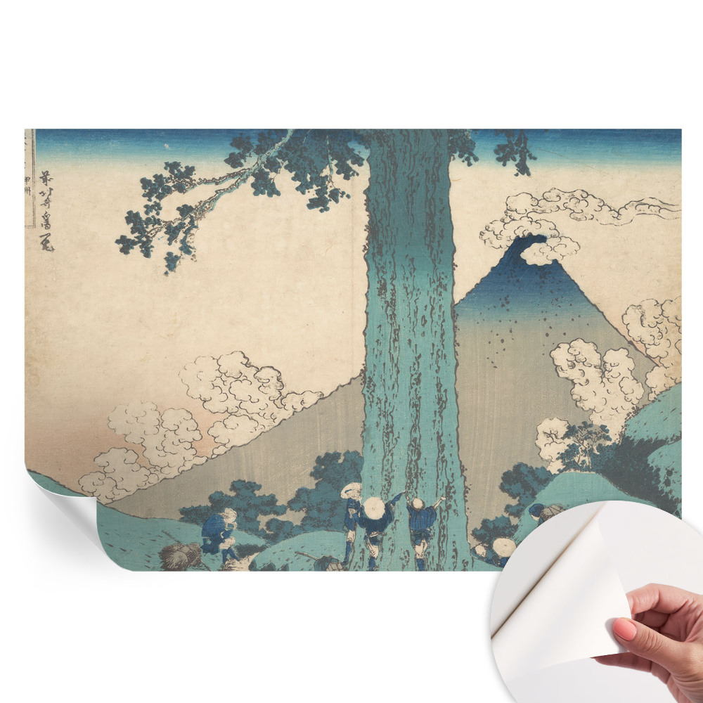 Papier peint photo autocollant pour chambre motif panorama montagneux