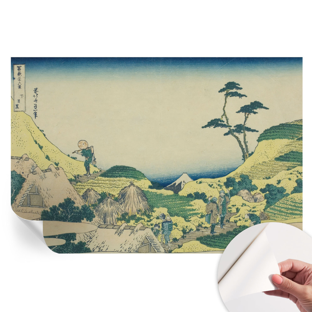 Papier peint photo autocollant paysage rural pour chambre