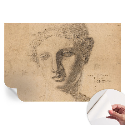 Papier peint photo autocollant pour la chambre Portrait de femme