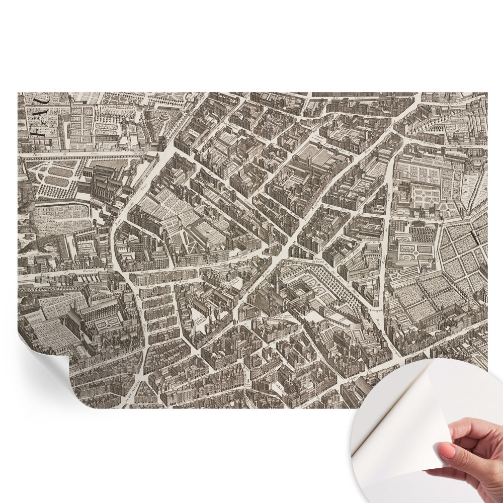 Papier peint photo autocollant Labyrinthe urbain