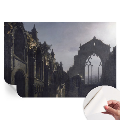 Papier peint autocollant pour le salon ruines gothiques