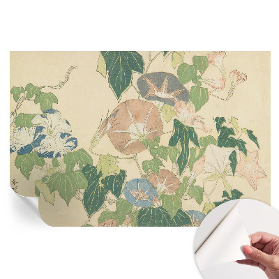 Papier peint photo moderne pour le salon élégance florale