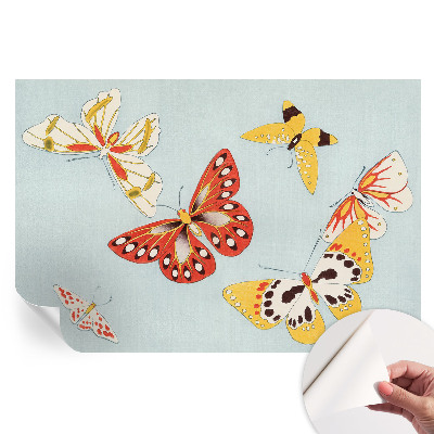 Papier peint photo moderne pour le salon Papillons artistiques