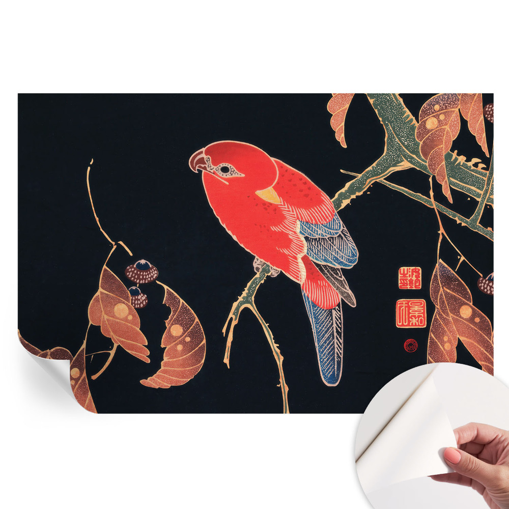 Papier peint photo moderne pour le salon Oiseau exotique