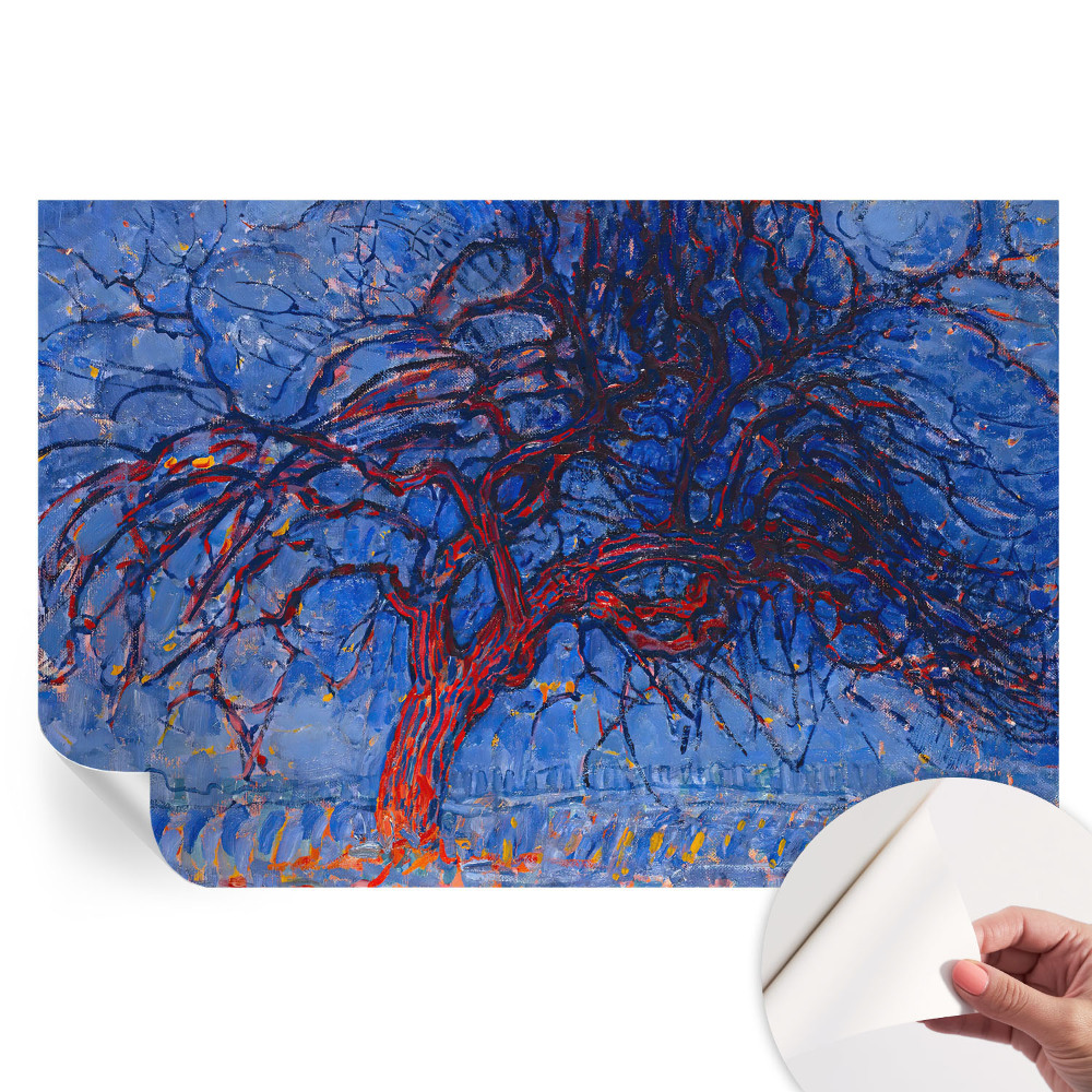 Papier peint autocollant pour le salon Arbre flamboyant