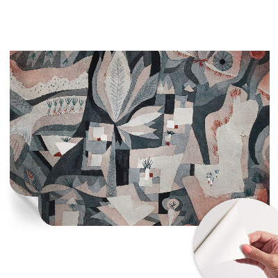 Papier peint autocollant pour salon Abstraction de la nature