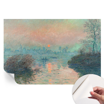 Papier peint autocollant pour le salon Crépuscule atmosphérique
