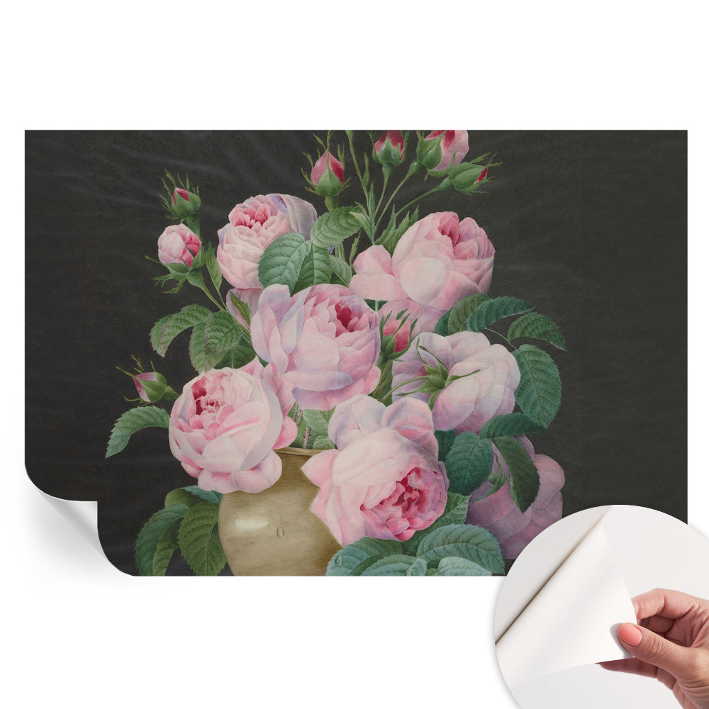 Papier peint photographique autocollant élégance florale