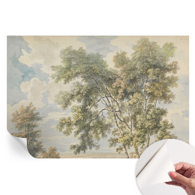 Papier peint photographique autocollant nature romantique