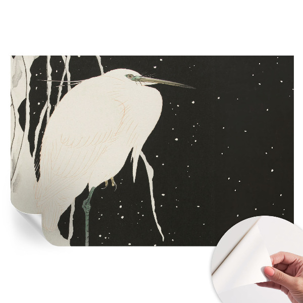 Papier peint photographique autocollant Oiseau hivernant