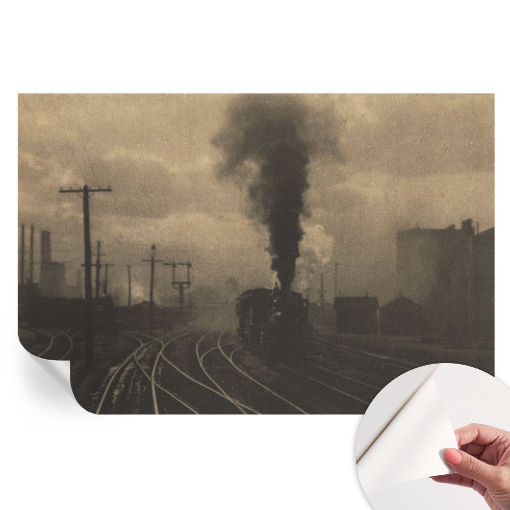 Papier peint photo moderne pour le salon paysage industriel