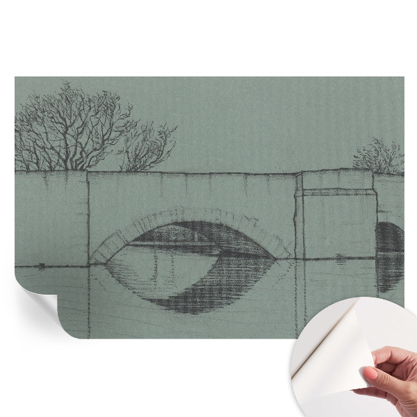 Papier peint photographique autocollant Pont en arc