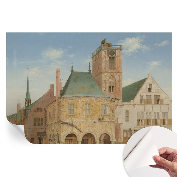 Papier peint photo moderne pour le salon Hôtel de ville historique