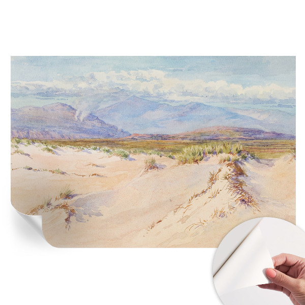 Papier peint autocollant pour le salon paysage désertique