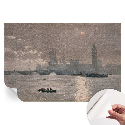 Papier peint photo autocollant pour la chambre Panorama nocturne