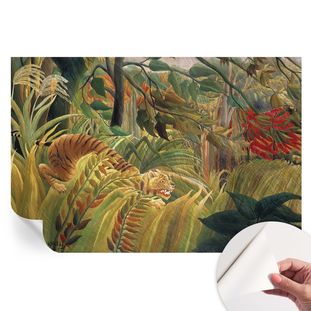 Papier peint photographique autocollant Tigre exotique
