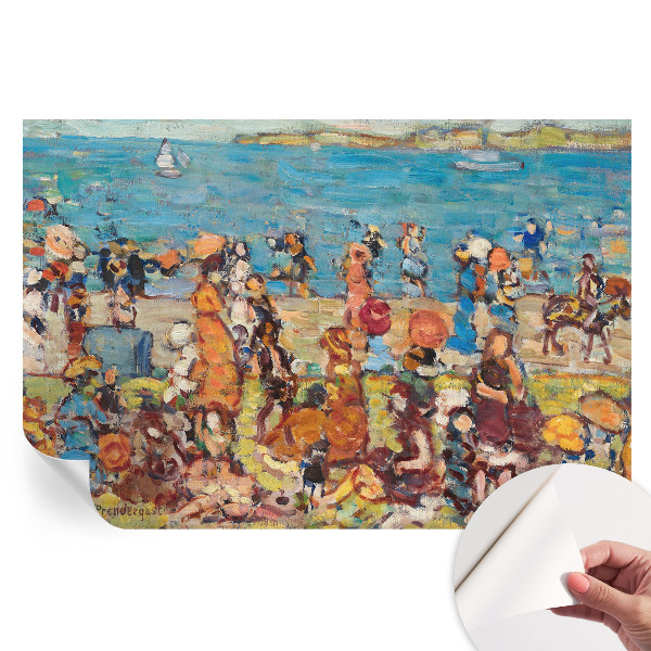 Papier peint photographique autocollant scène de plage