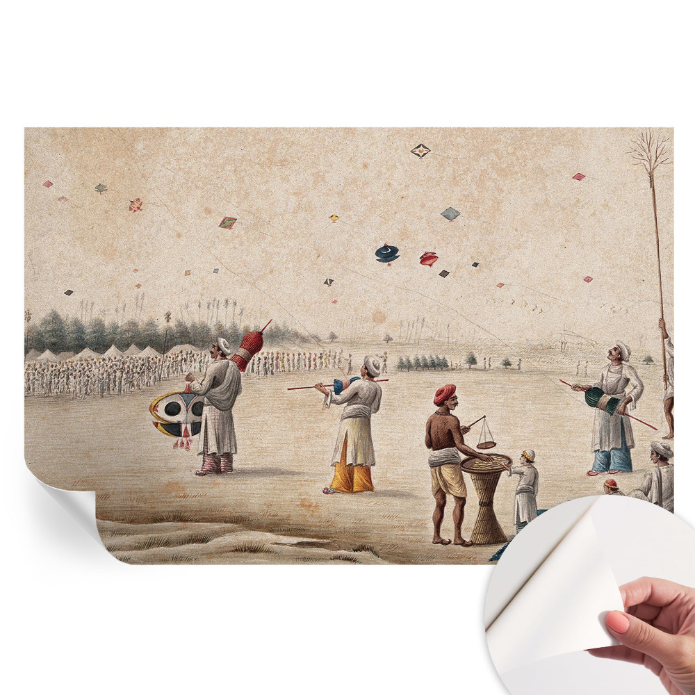 Papier peint photo moderne pour le salon Cerfs-volants planants