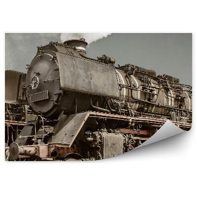 Papier peint Locomotive à vapeur rétro