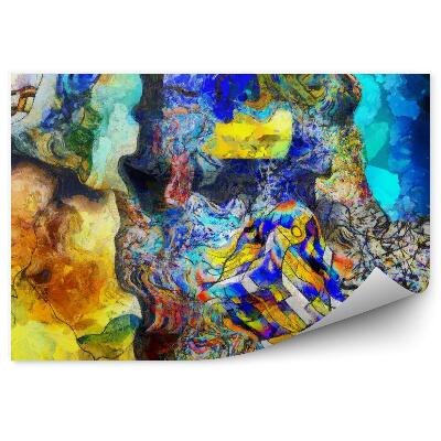 Papier peint panoramique Abstrait coloré