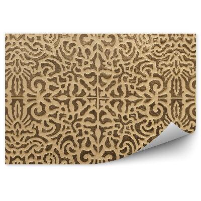 Papier peint Motif abstrait d'ornement de mur en béton