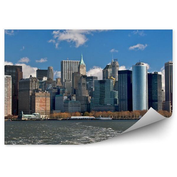 Papier peint Vague d'eau bâtiments architecture