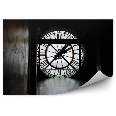Tapisserie panoramique Horloge du musée D'orsay Paris