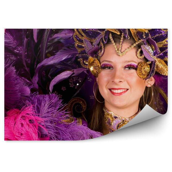 Papier peint Danseur carnaval brésilien