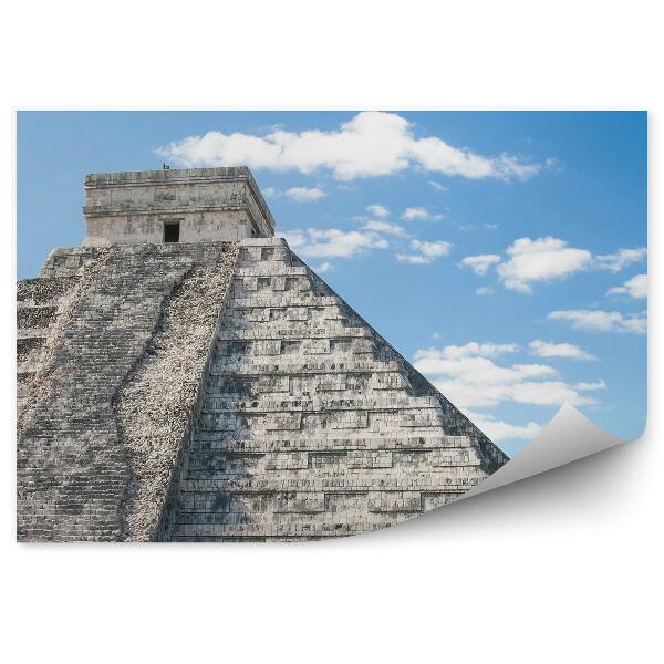Papier peint Mexique pyramide maya
