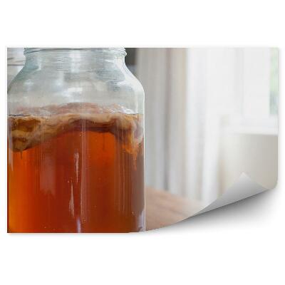 Papier peint panoramique Jarre à thé table de cuisine