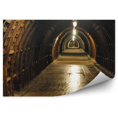 Papier peint Tunnel De Mine