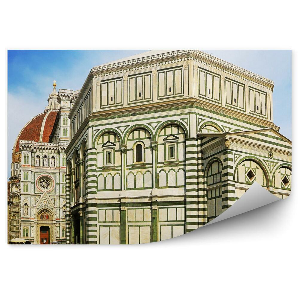 Papier peint Baptistère de San Giovanni Lisbonne Personnes Ciel