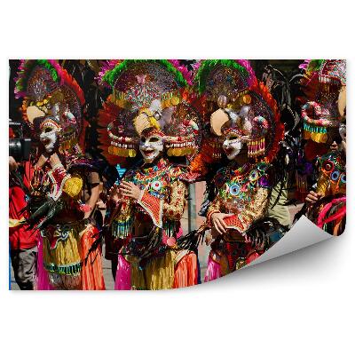 Papier peint Défilé de danse au carnaval