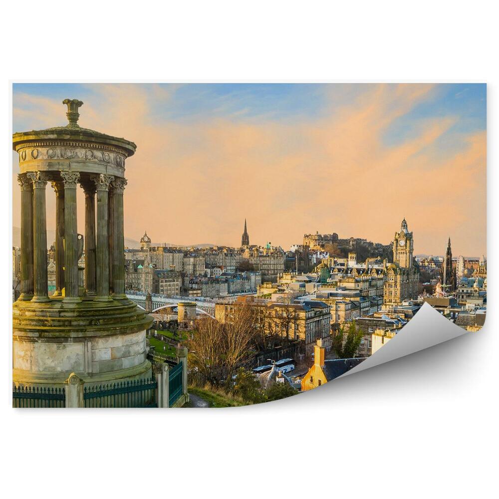 Papier peint Architecture de la ville d'Édimbourg bâtiments