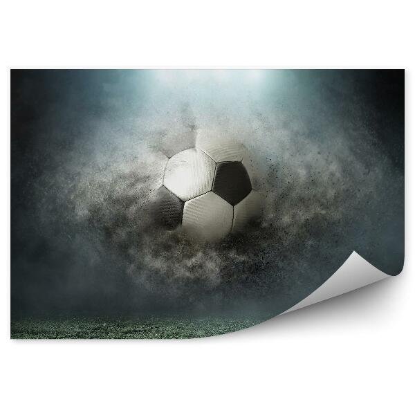 Papier peint Poussière de gazon de football