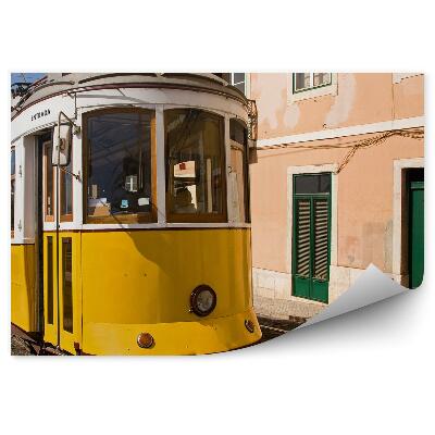 Papier peint Tram historique à Lisbonne