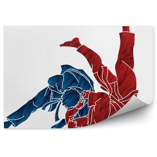 Papier peint Dessin de judo