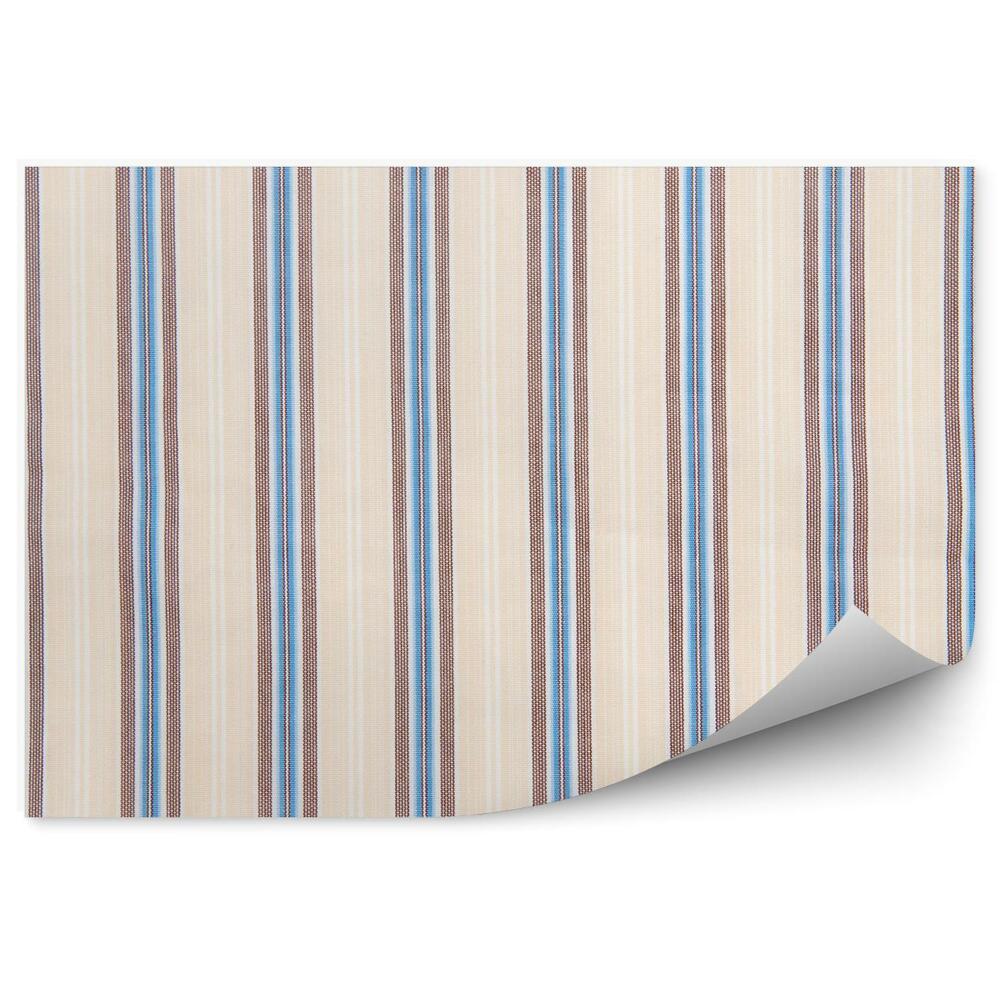 Papier peint Rayures en tissu