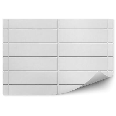 Papier peint Carreaux blancs horizontaux