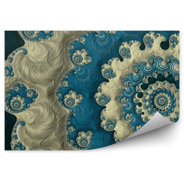 Papier peint Abstraction de la mer de corail