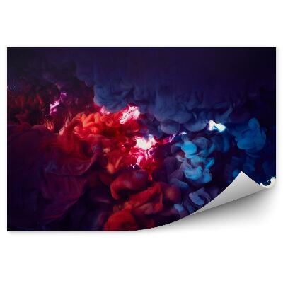 Tapisserie murale Encre dans l'eau. Fond abstrait