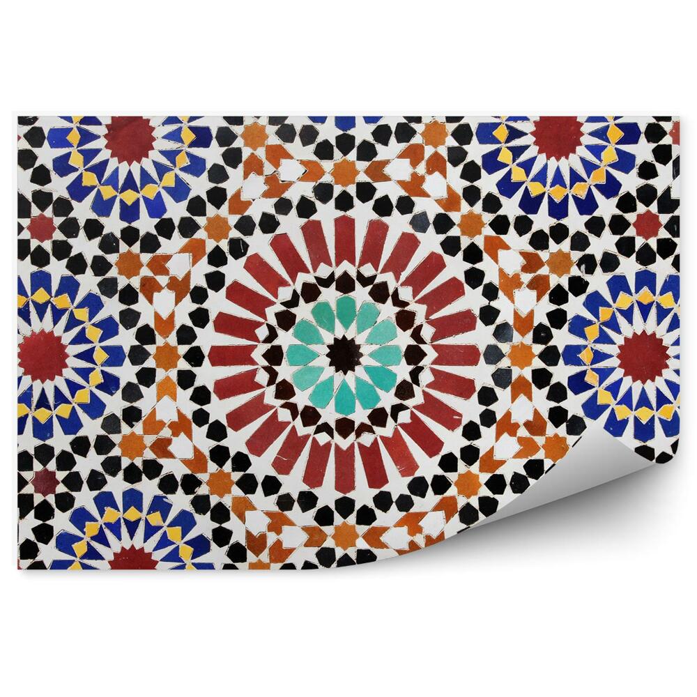 Papier peint Mosaïque marocaine traditionnelle