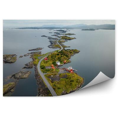 Papier peint Ponts atlantiques route ville île