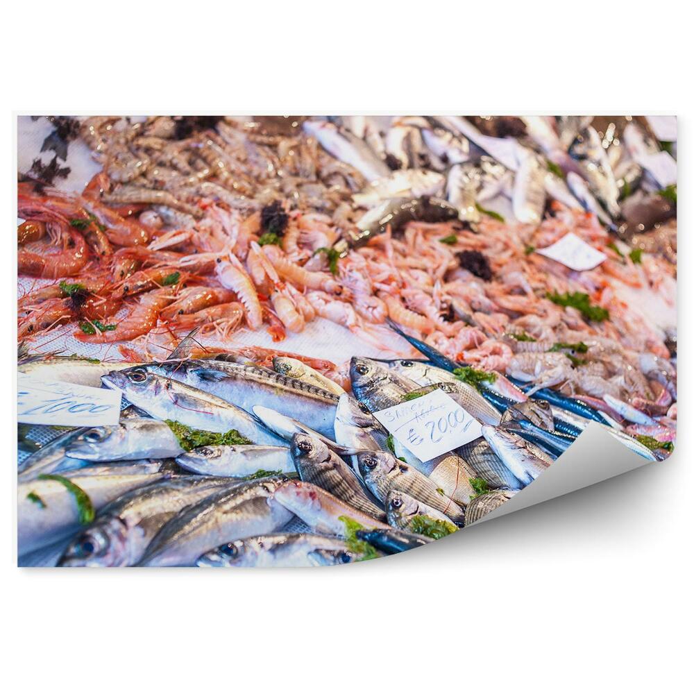Papier peint Fruits de mer Sicile