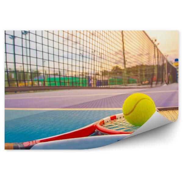 Papier peint Tennis balle de raquette court volley-ball